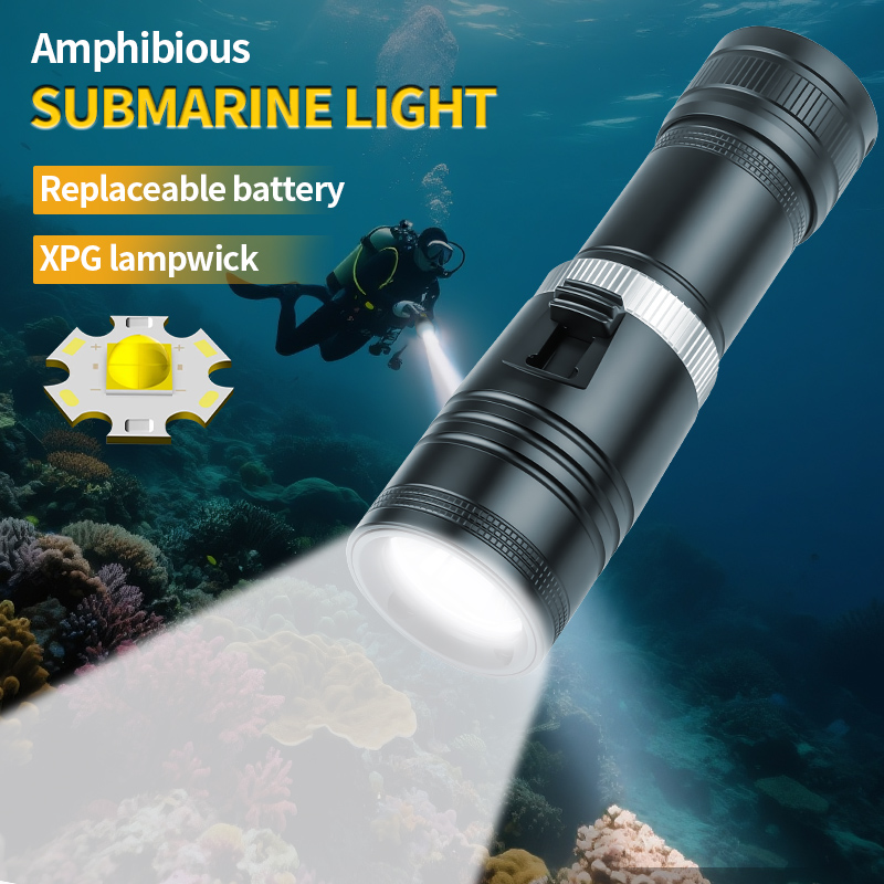 D117 Aluminum Waterproof IPX8  - مراجعة Fishing Light وسعره