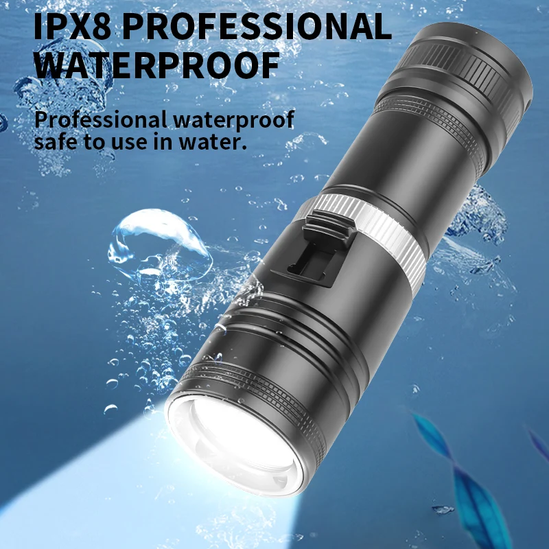 D117 Aluminum Waterproof IPX8  - مراجعة Fishing Light وسعره
