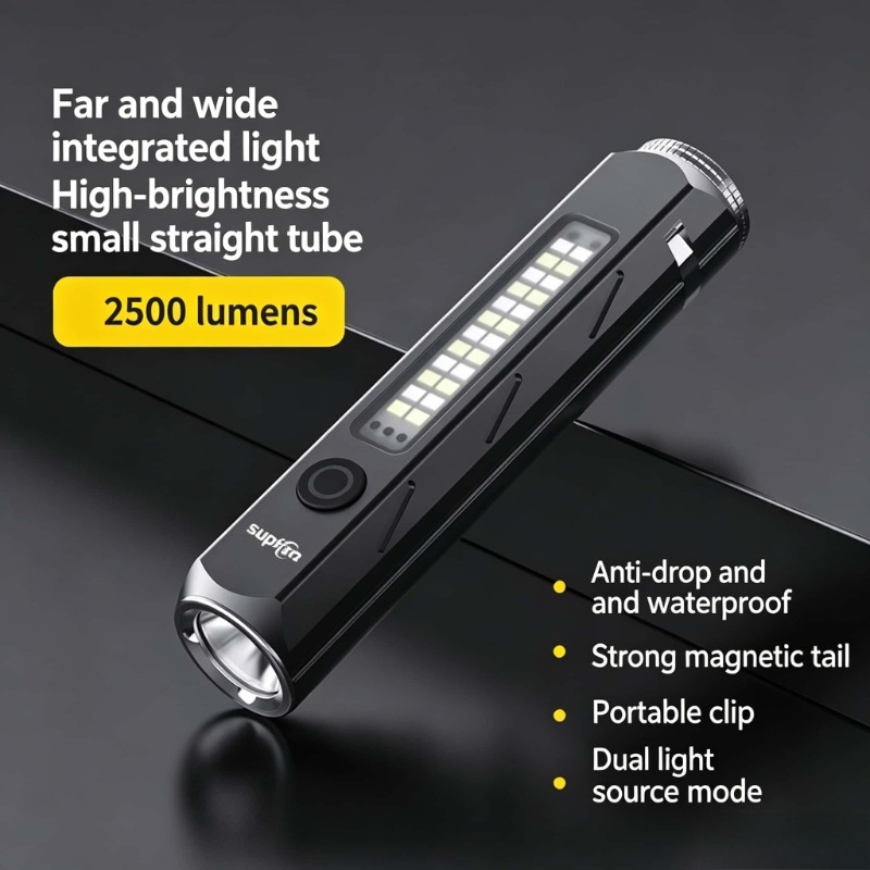 LED Strong Light Flashlight Ty - مراجعة Fishing Light وسعره