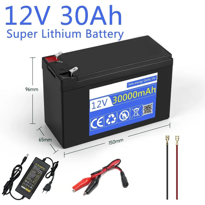 12V 30Ah Lithium 18650 Deep Cy - مراجعة Fish Finder Charger وسعره