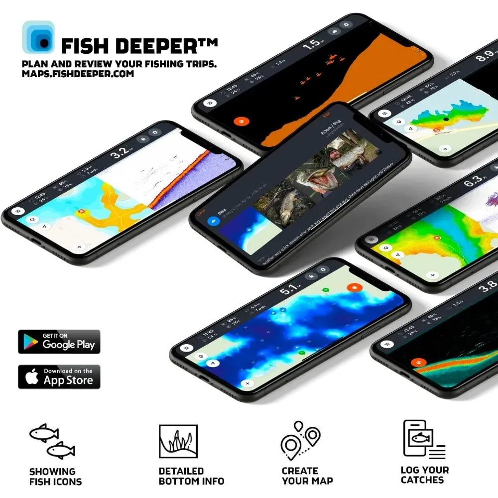 A  Chirp 2 Sonar Fish Finder - - مراجعة Fish Finder Portable وسعره
