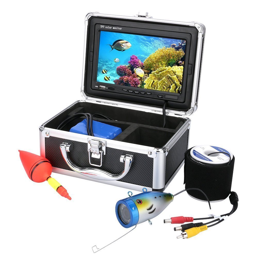 7 Inch LCD Underwater Fishing  - مراجعة Underwater Camera وسعره