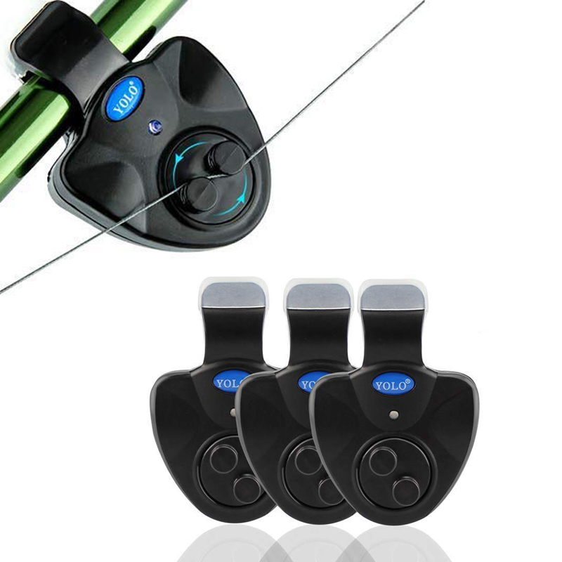 Fishing Rod Bite Alarm LED Ind - مراجعة Fish Alarm وسعره