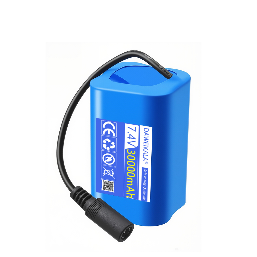 7.4V 30000mAh Battery with USB - مراجعة Fish Finder Charger وسعره