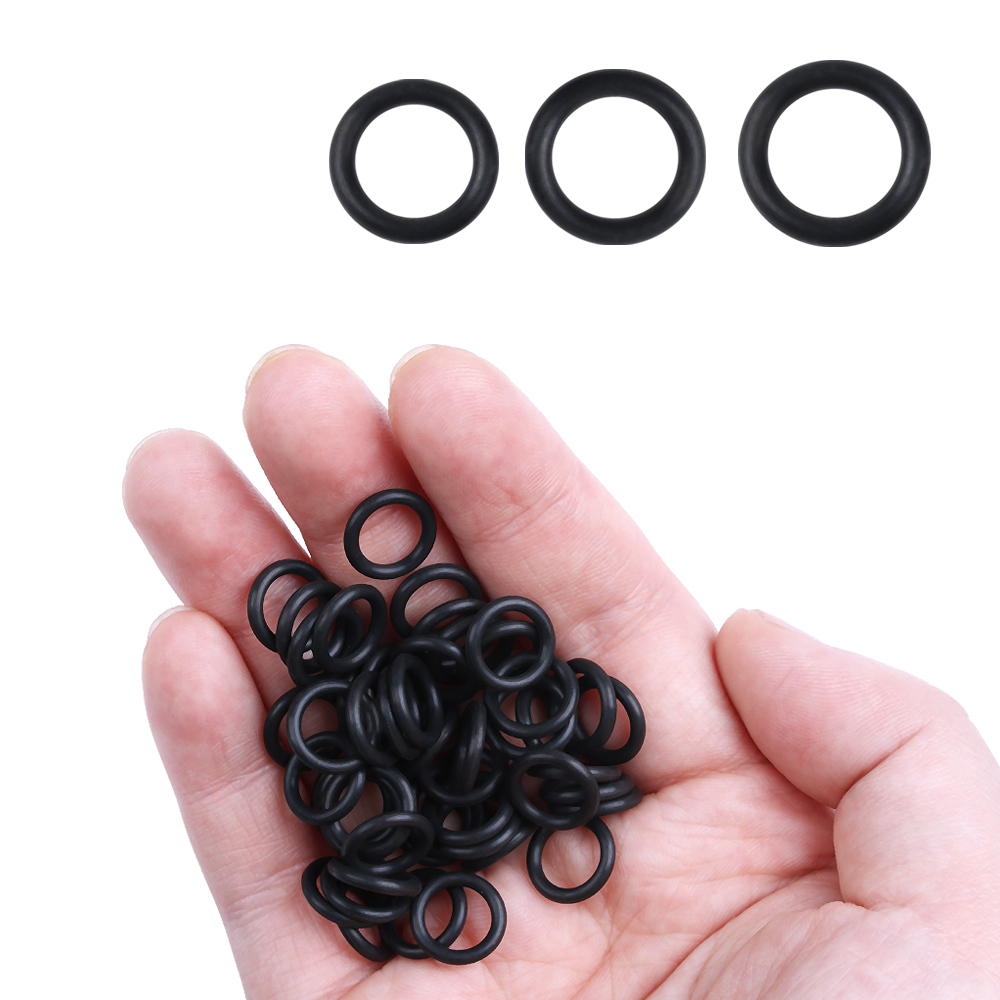100 PCs Black Rubber O-Rings S - مراجعة Bite Indicator وسعره