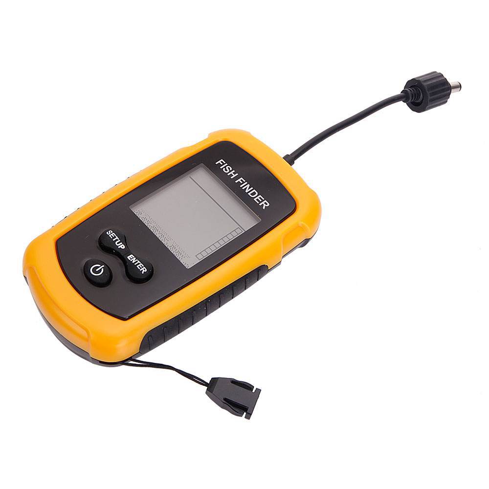 Alarm 100M Portable Sonar Fish - مراجعة Fish Finder Portable وسعره