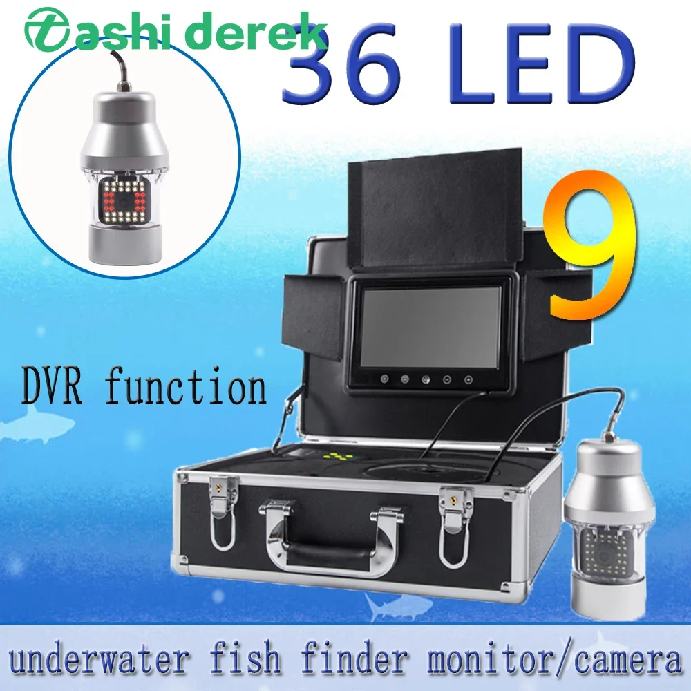 Fish finder F08A 9inch Underwa - مراجعة Fishing Camera وسعره