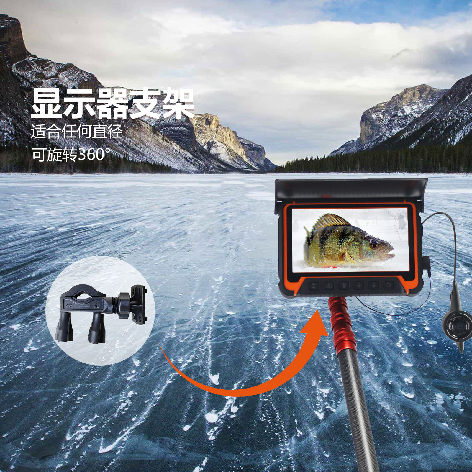 5Inch IPS Screen Underwater 15 - مراجعة Fishing Camera وسعره