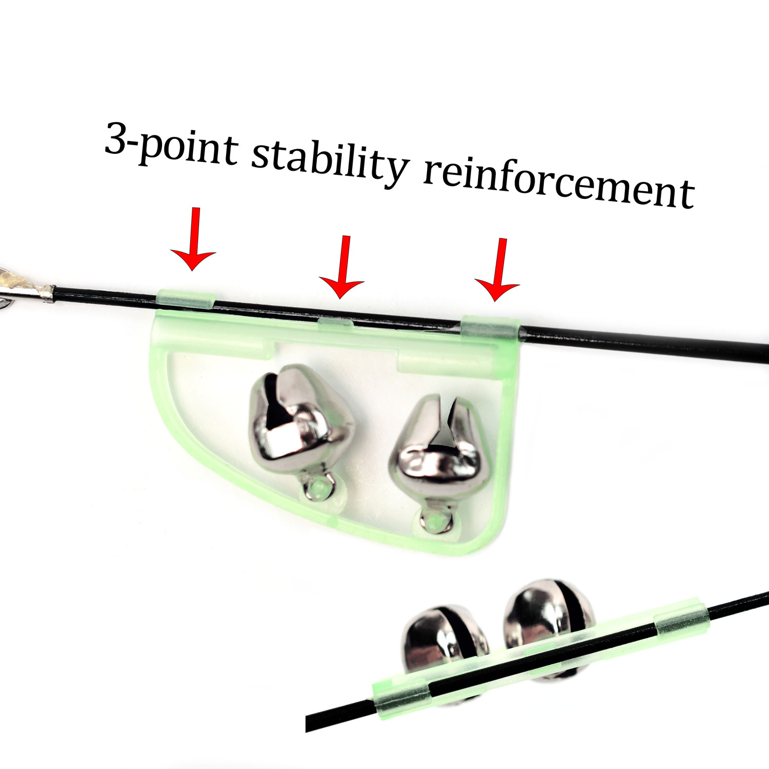 Topranc Double Bells Fishing B - مراجعة Bite Alarm وسعره