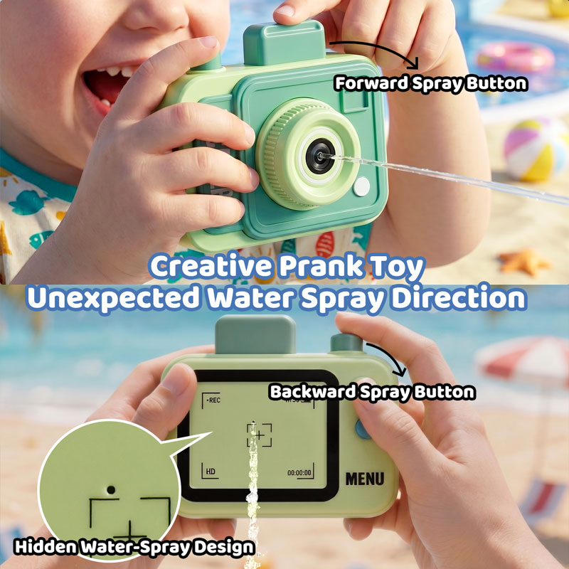 Double-sided Water Gun Camera  - مراجعة Underwater Camera وسعره