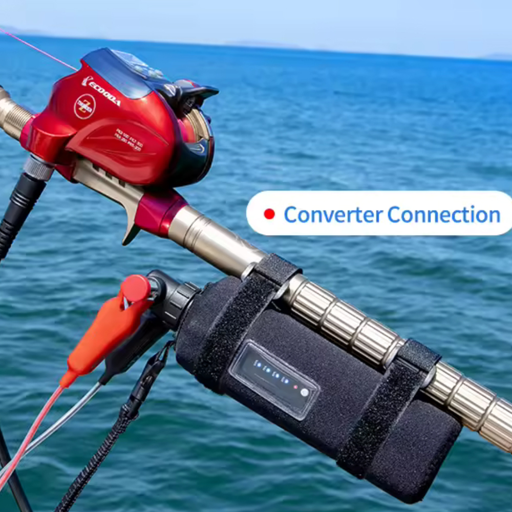 Sea Fishing Electric Reel Batt - مراجعة Fish Finder Battery وسعره