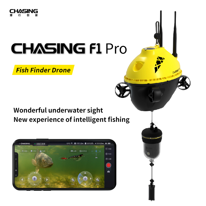 F1 Pro Bait Boat With Fish Fin - مراجعة Fish Finder Gps وسعره
