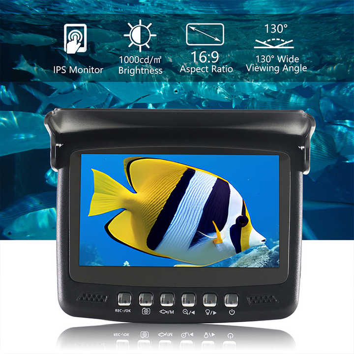 4.3 Inch Screen  Underwater 15 - مراجعة Fishing Camera وسعره