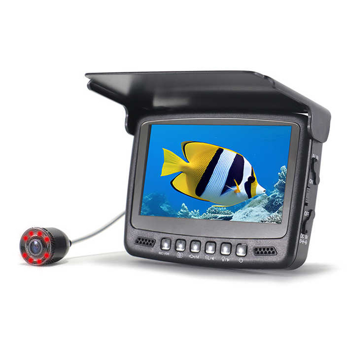 4.3 Inch Screen  Underwater 15 - مراجعة Fishing Camera وسعره