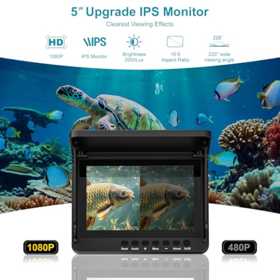 Underwater Fishing Camera for  - مراجعة Fishing Camera وسعره