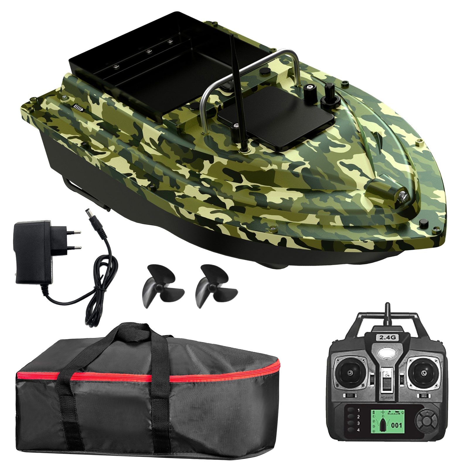 D16E GPS Fishing Bait Boat wit - مراجعة Fishing Gps وسعره