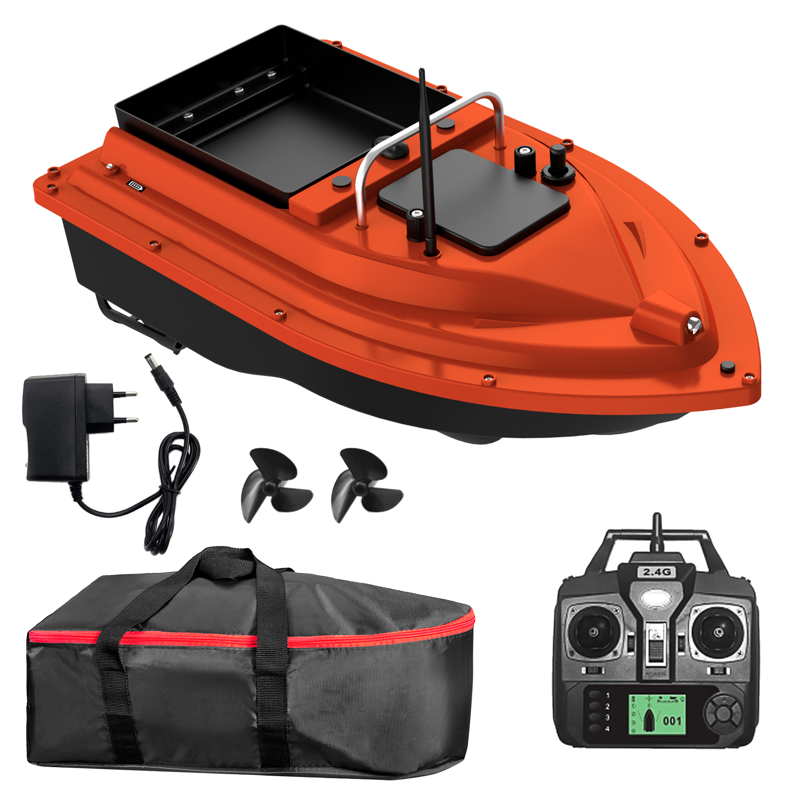 D16E GPS Fishing Bait Boat wit - مراجعة Fishing Gps وسعره