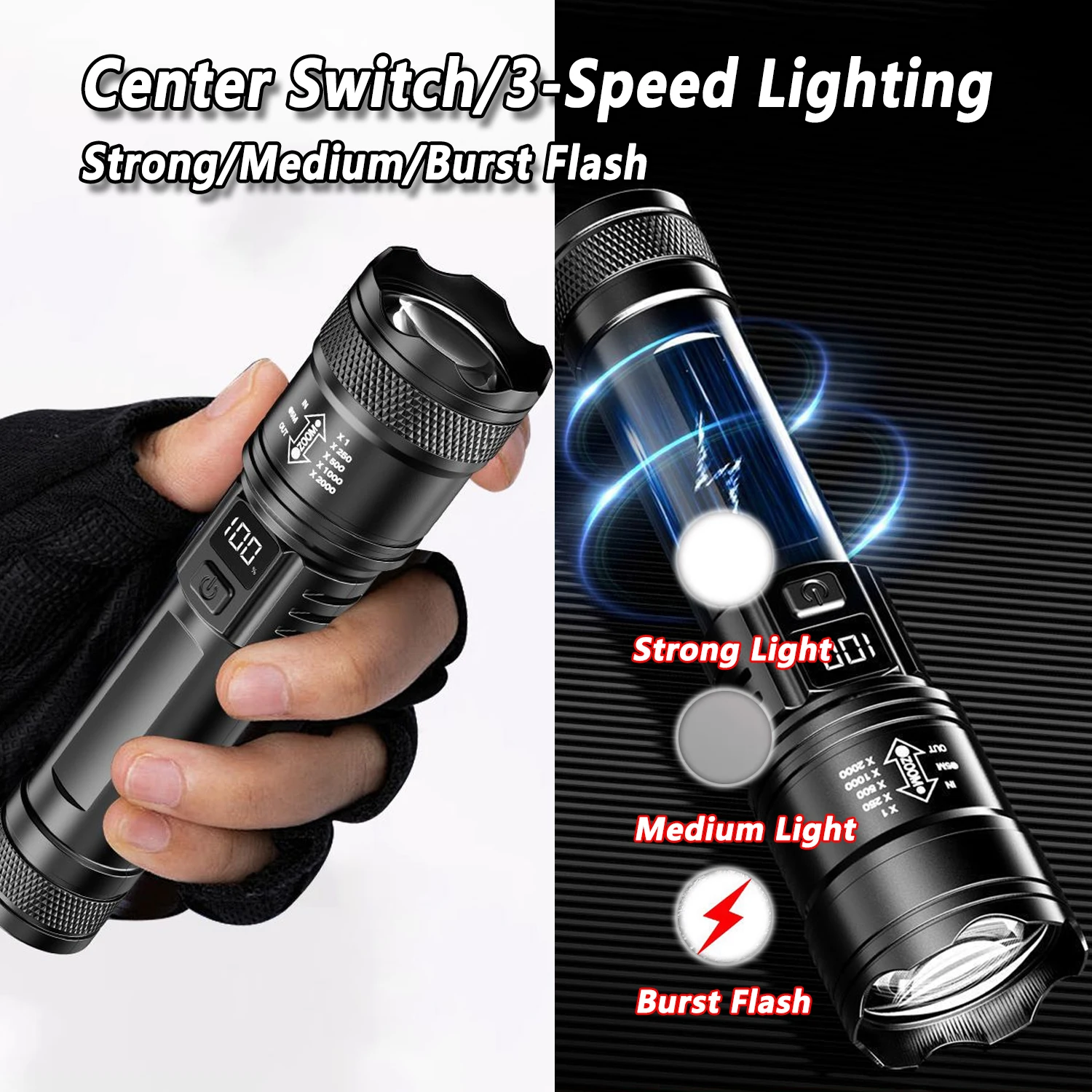 Ultra Bright LED Flashlight 20 - مراجعة Fishing Light وسعره