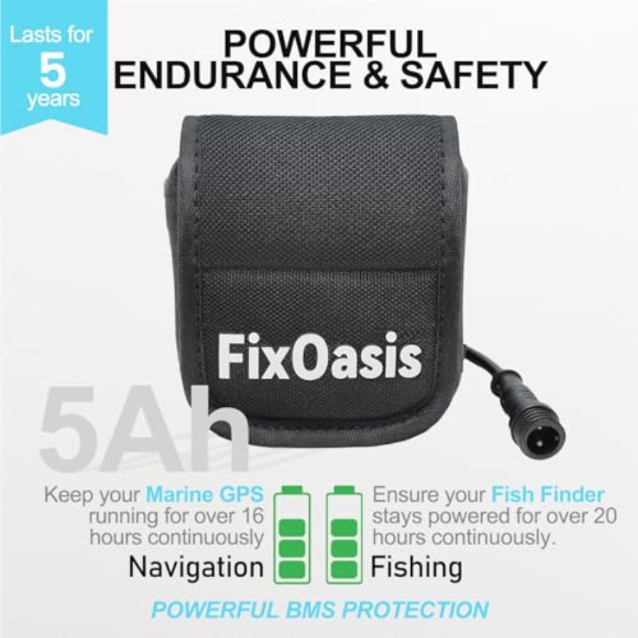 Kayak marine fish finder batte - مراجعة Fish Finder Charger وسعره