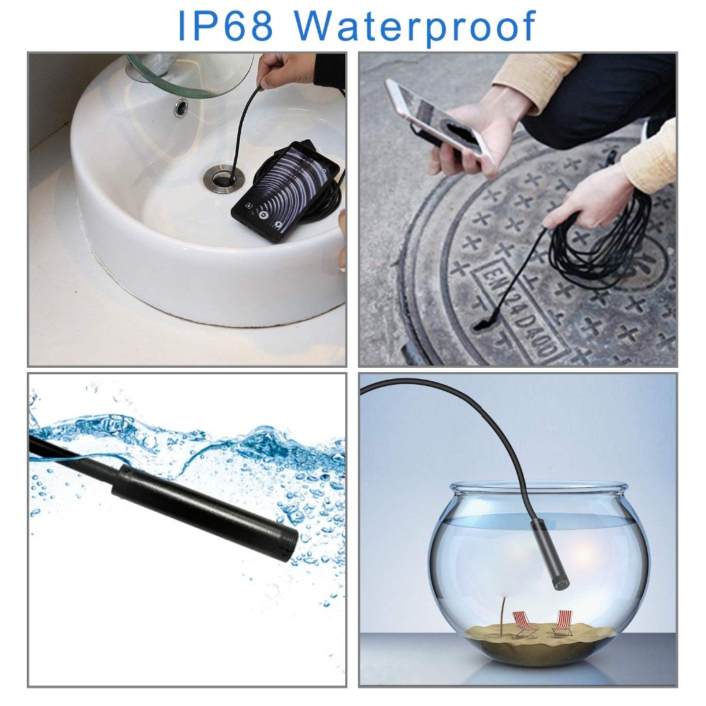 40m Fish Finder Mini Camera En - مراجعة Fish Finder Cable وسعره