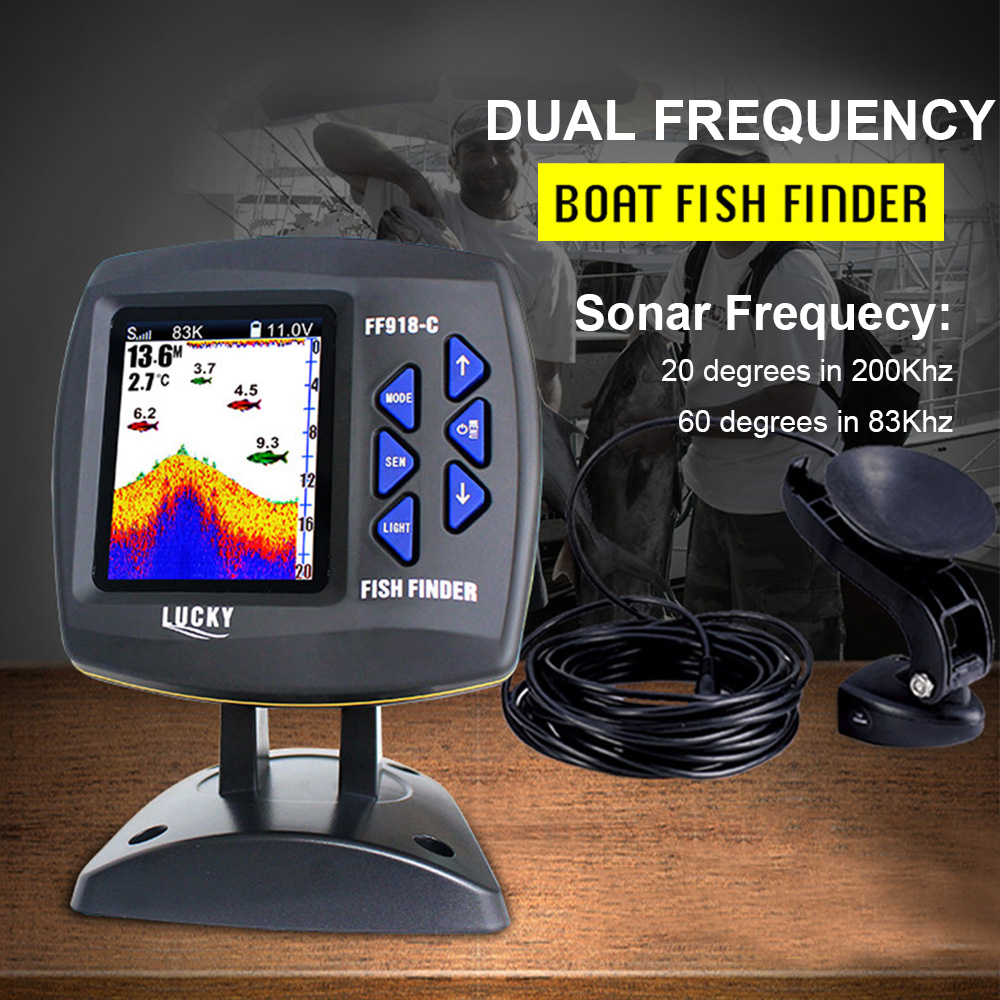 FF918-C100DS Color Screen Wire - مراجعة Fish Finder Cable وسعره