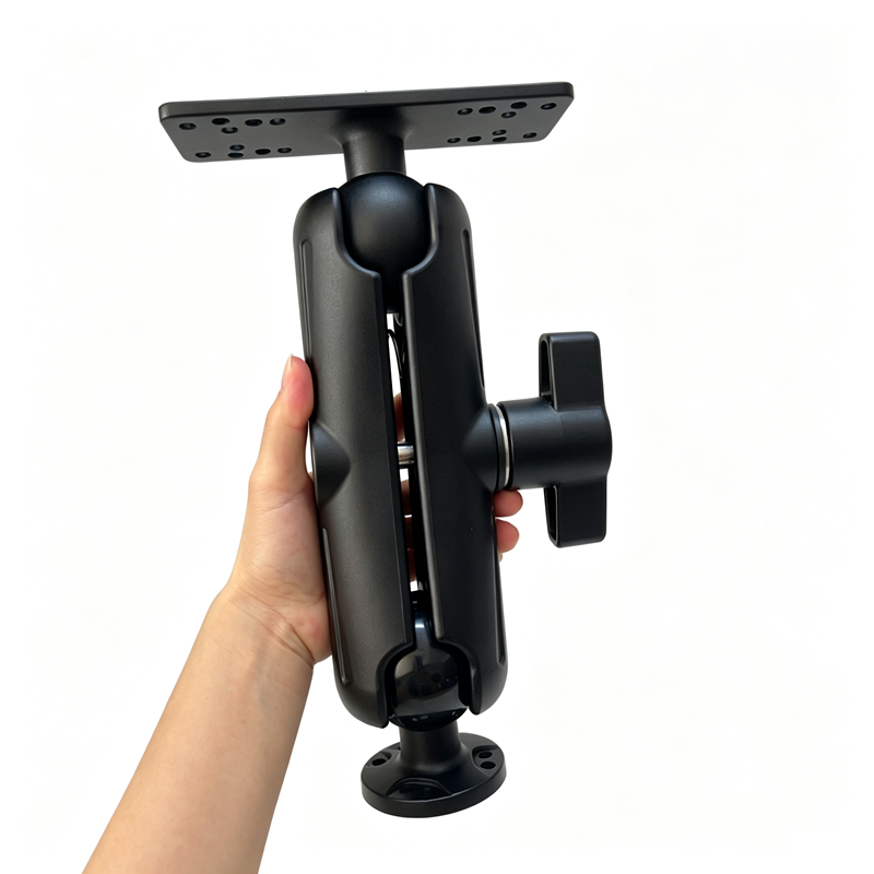 Aluminum Fish Finder Mount wit - مراجعة Fish Finder Mount وسعره