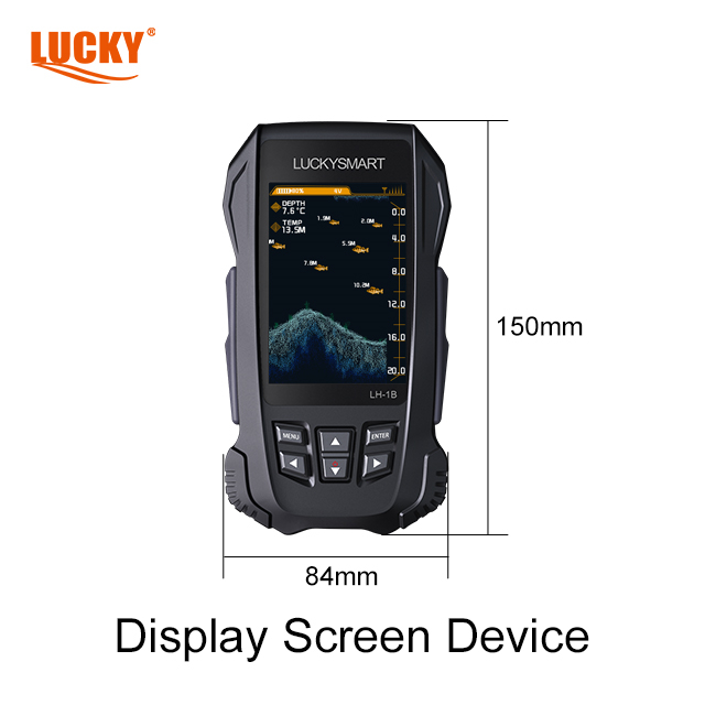 LUCKYSMART LH-1B Wireless Port - مراجعة Fish Finder Portable وسعره