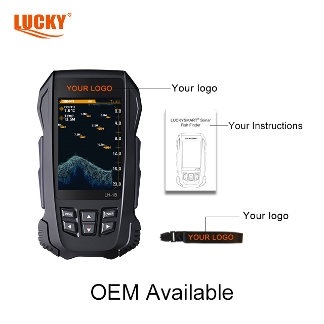 LUCKYSMART LH-1B Wireless Port - مراجعة Fish Finder Portable وسعره