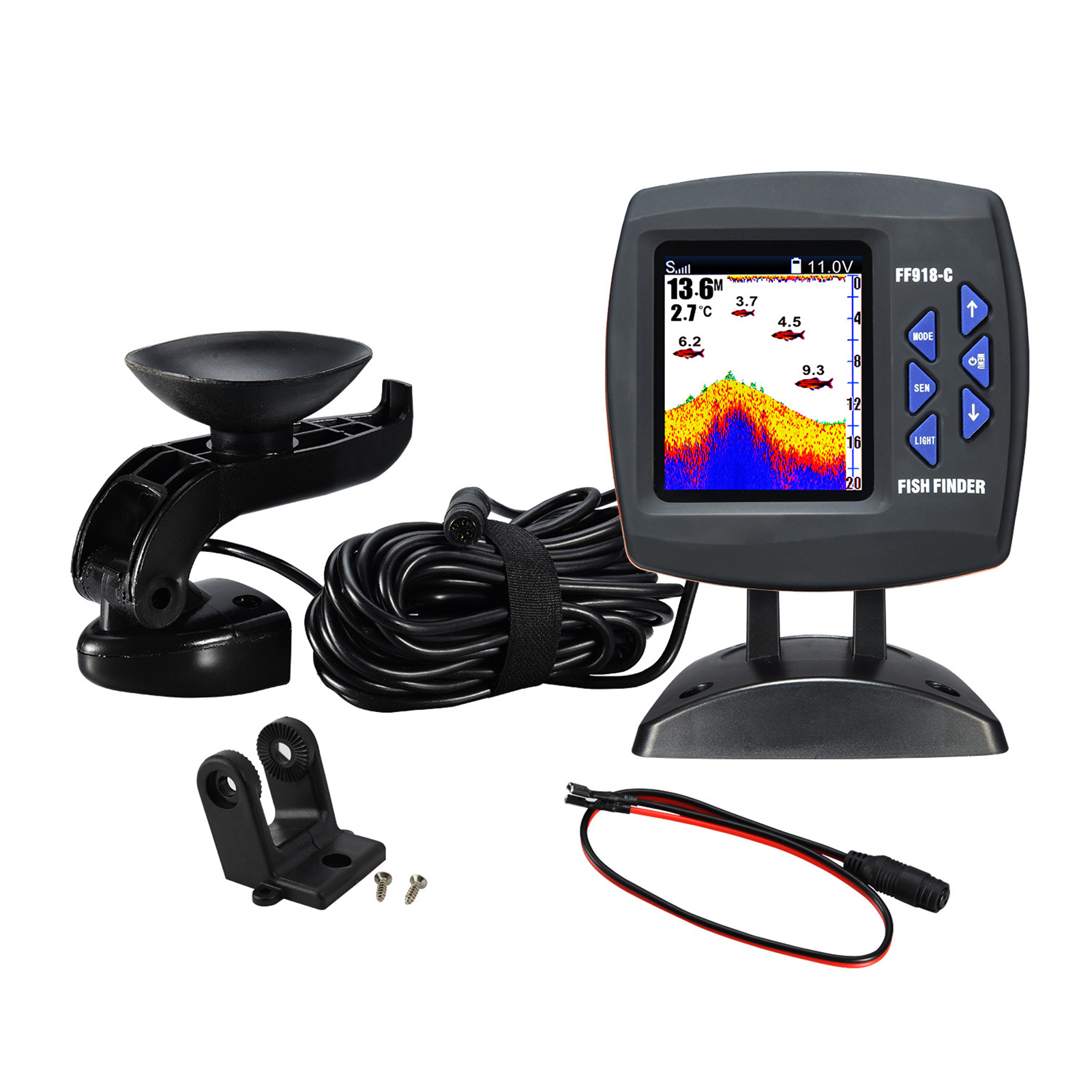 Portable Fish Finder Wireless  - مراجعة Fish Finder Portable وسعره