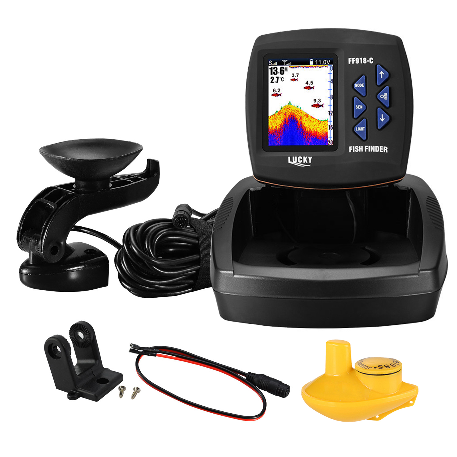 Portable Fish Finder Wireless  - مراجعة Fish Finder Portable وسعره