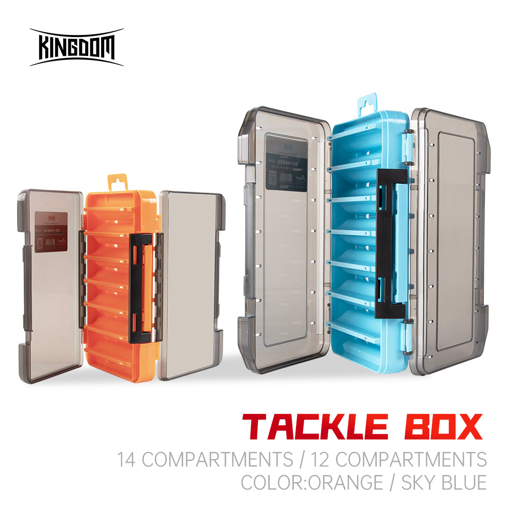 KINGDOM Fishing Tackle Box 12  - مراجعة Fish Finder Case وسعره