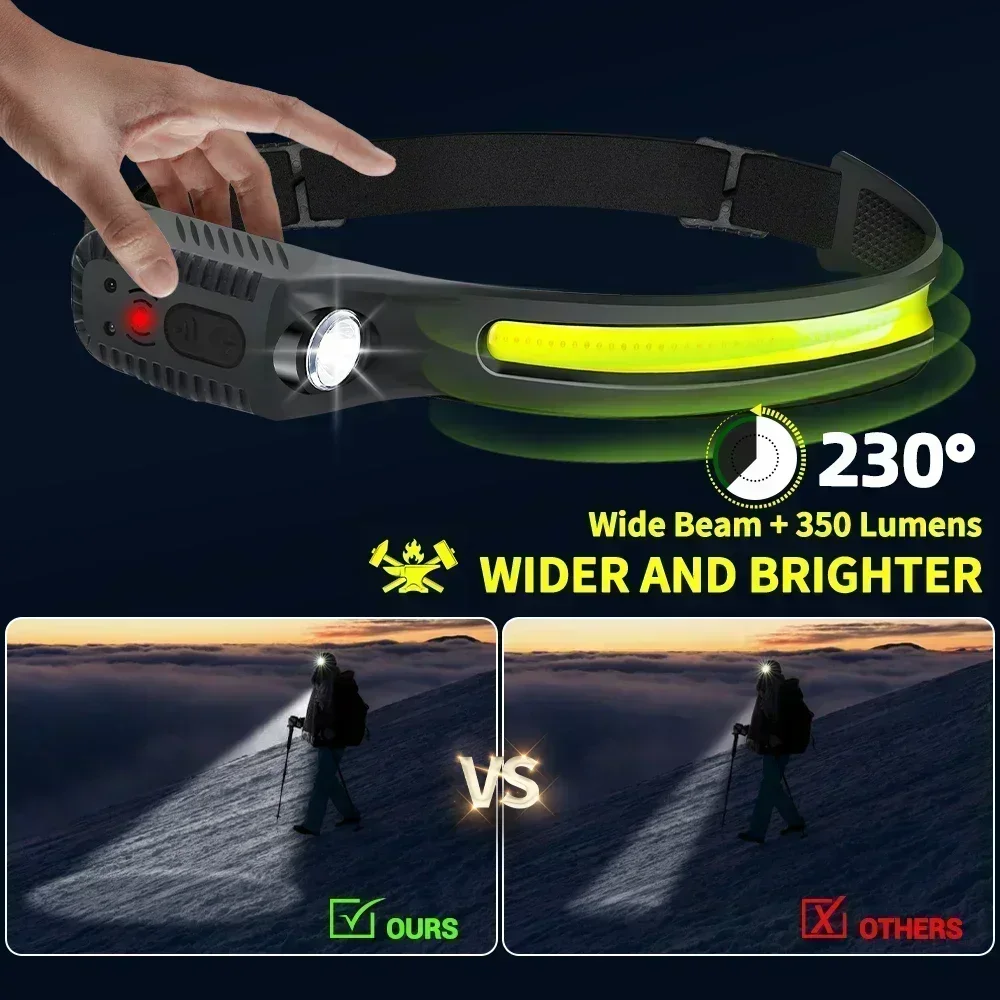 USB Rechargeable Induction LED - مراجعة Fish Finder Battery وسعره