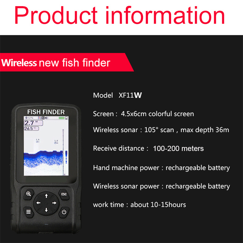 Portable Sonar Sensor Transduc - مراجعة Fish Finder Cable وسعره