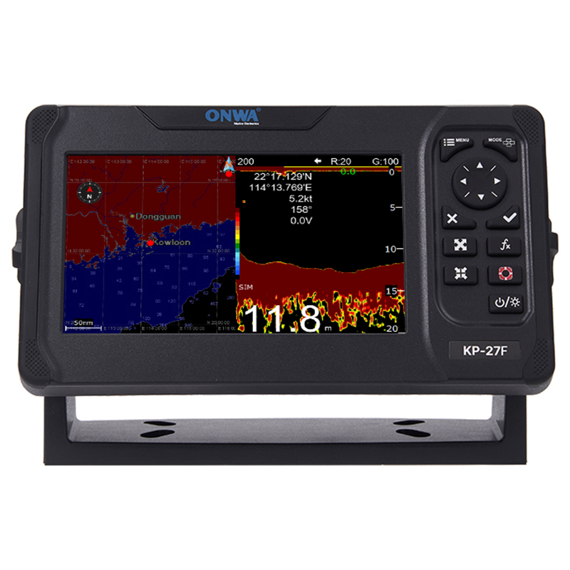 NEW KP-27F 7-inch GPS Chart Pl - مراجعة Fish Finder Gps وسعره