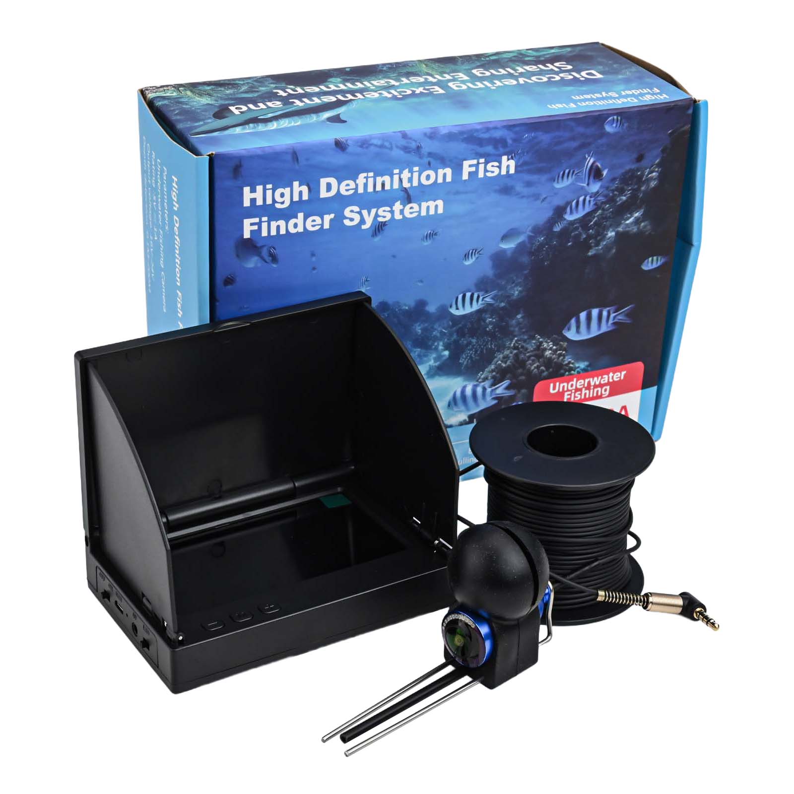 4.3 Inch HD Screen Fish Finder - مراجعة Fishing Depth Finder وسعره