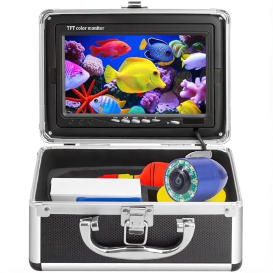 Portable fish finder for lake, - مراجعة Fishing Camera وسعره
