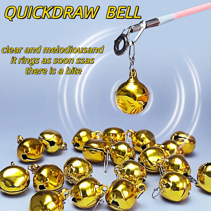 8Pcs Fishing Bite Alarm Bells, - مراجعة Fish Alarm وسعره