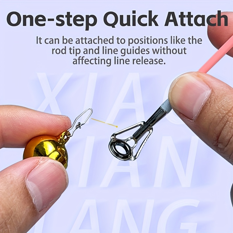 8Pcs Fishing Bite Alarm Bells, - مراجعة Fish Alarm وسعره