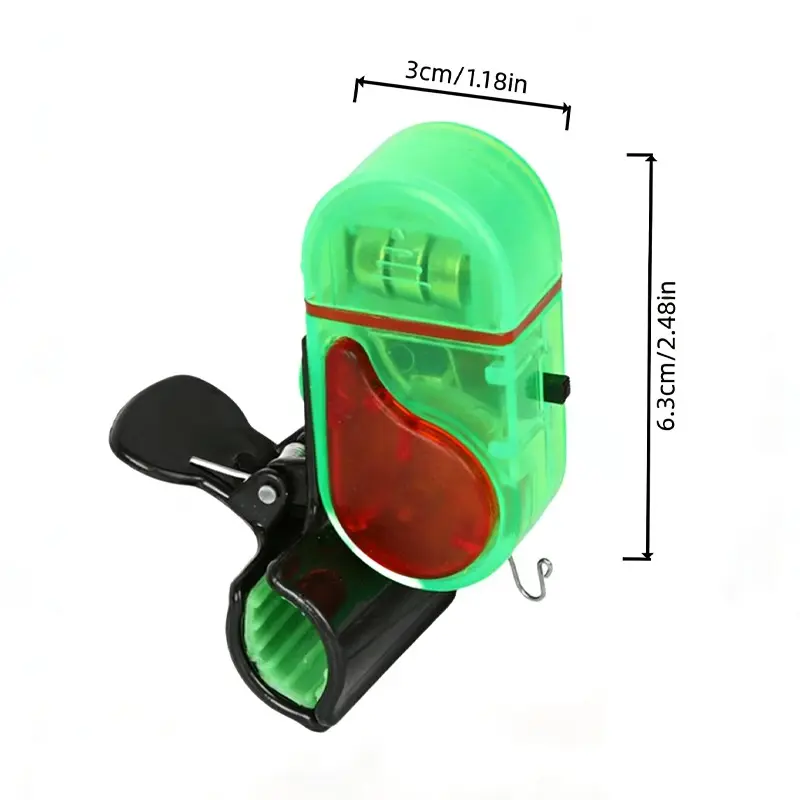 2PCS LED Fishing Bite Alarm, 2 - مراجعة Fish Alarm وسعره