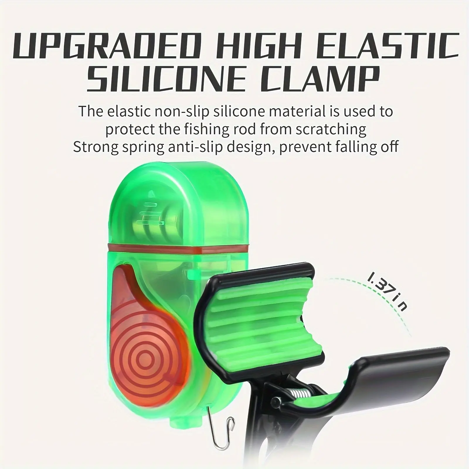2PCS LED Fishing Bite Alarm, 2 - مراجعة Fish Alarm وسعره