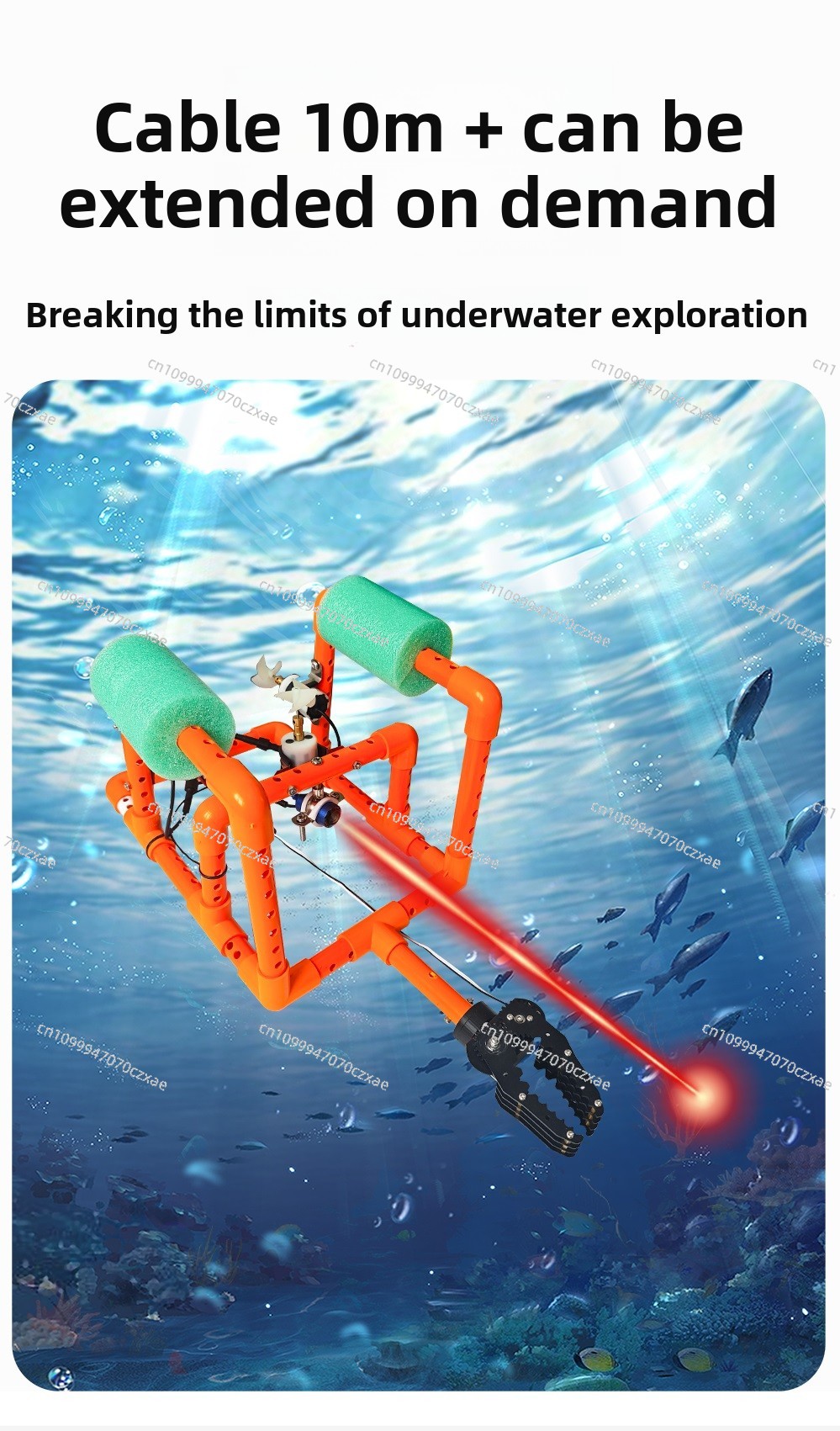 Underwater Robot Plus Camera,  - مراجعة Underwater Camera وسعره
