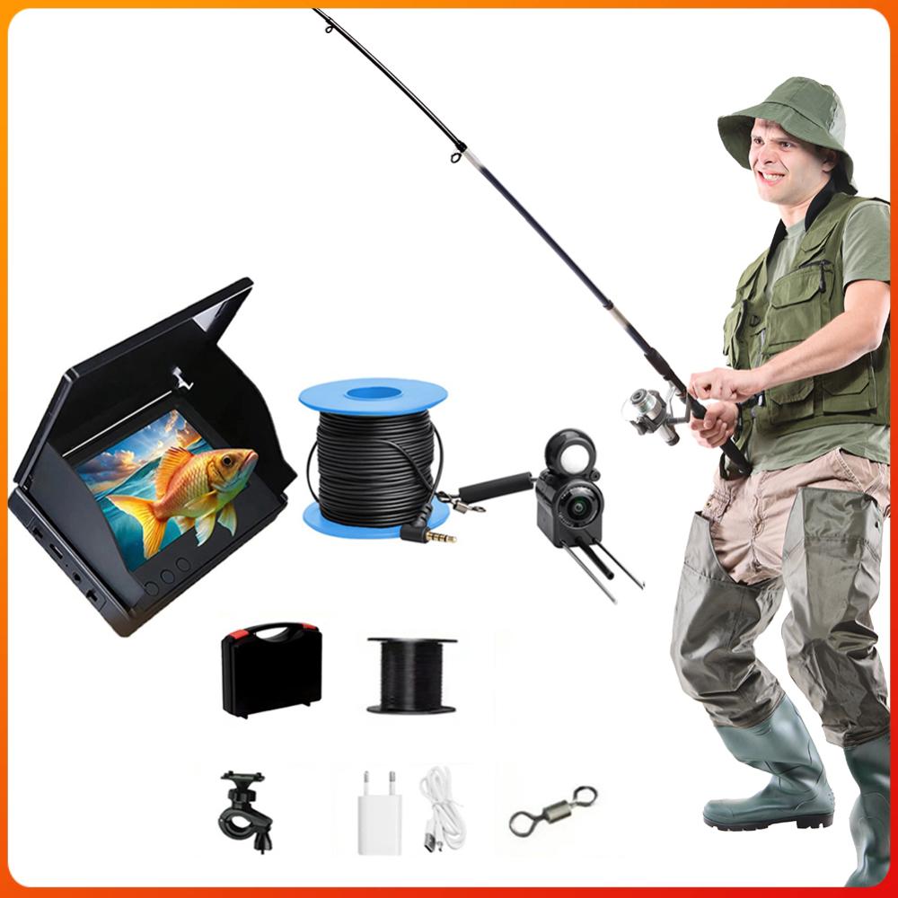 Underwater Fishing Camera 4.3  - مراجعة Fish Finder Portable وسعره