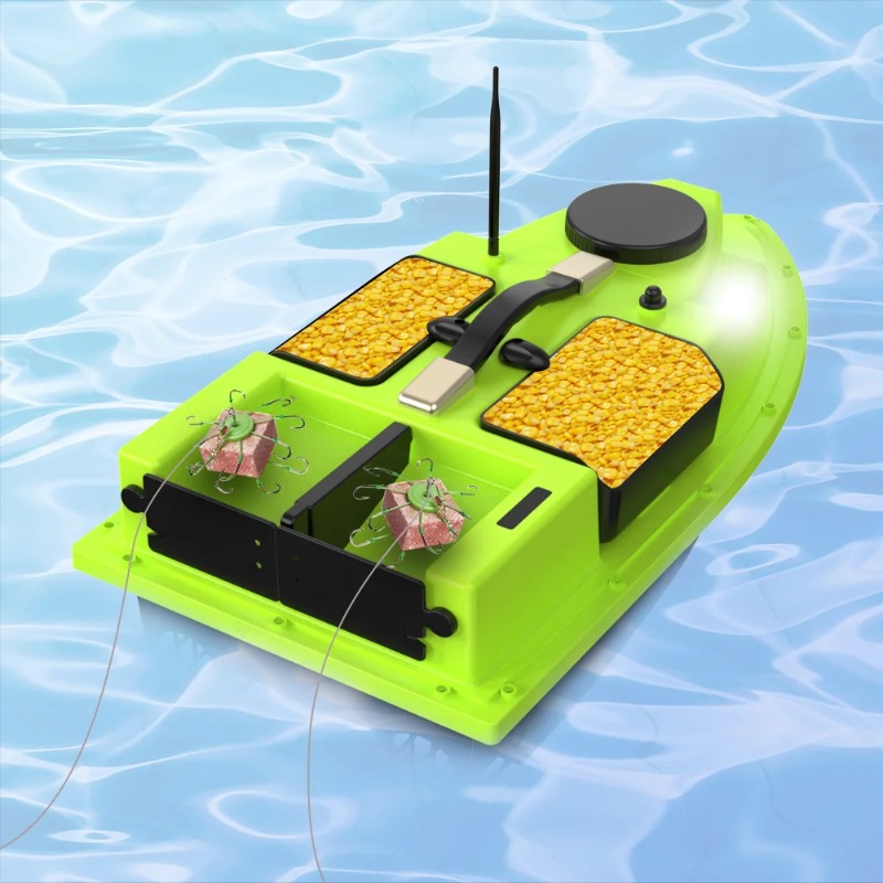 D19 GPS RC Bait Boat 600M 4 Ho - مراجعة Fishing Gps وسعره