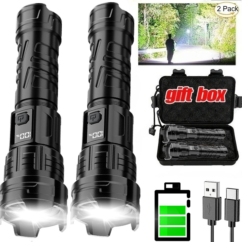 Super Bright LED Flashlight US - مراجعة Fish Finder Battery وسعره
