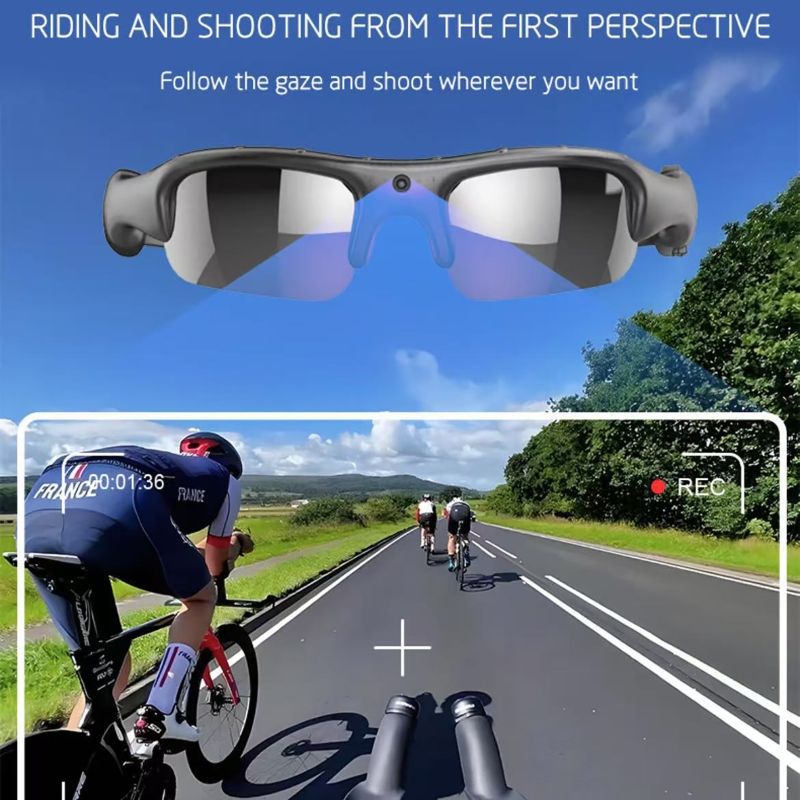 Outdoor Sport Camera Glasses 1 - مراجعة Fishing Camera وسعره