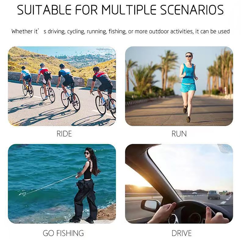 Outdoor Sport Camera Glasses 1 - مراجعة Fishing Camera وسعره