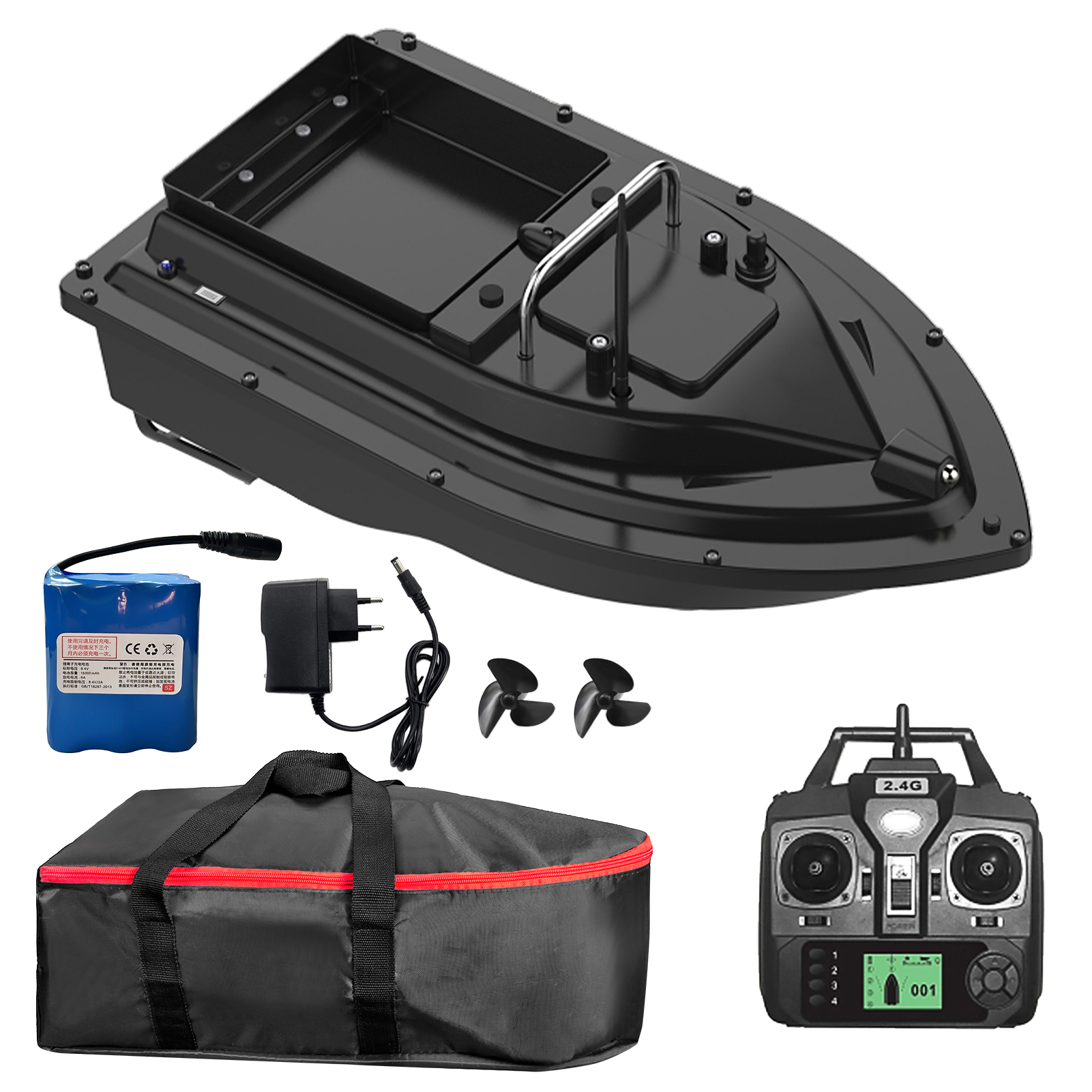 D16E GPS Fishing Bait Boat wit - مراجعة Fishing Gps وسعره